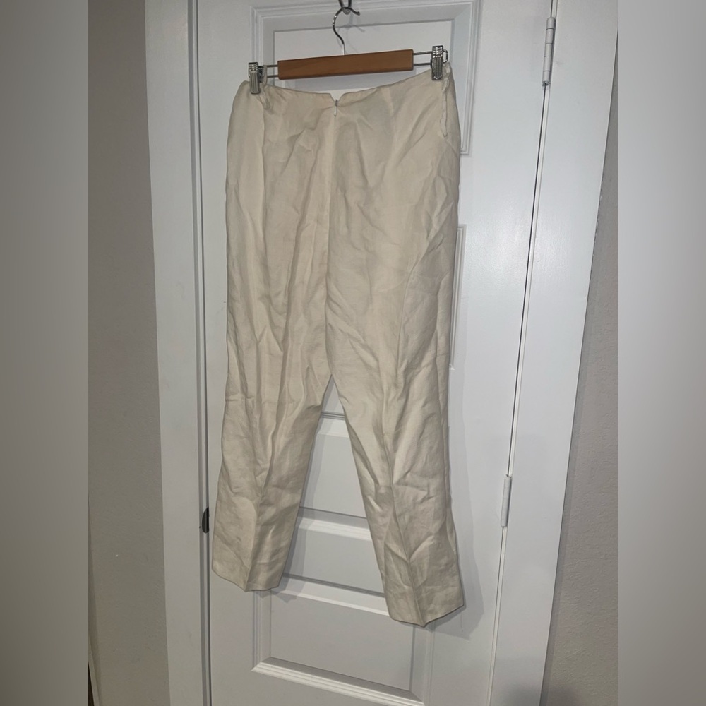 Ralph Lauren collection classics black label 100% linen lined pant - Picture 2 of 7
